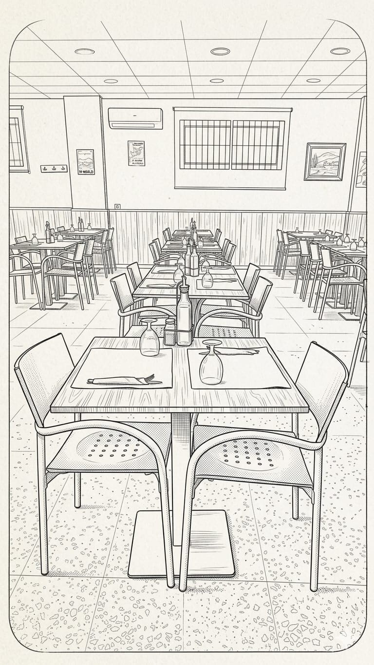 Interior del Restaurante - Barra
